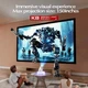 Проектор с подсветкой домашний кинотеатр K8-KTV 4K 500ANSI Android13 1080P белый - изображение 13