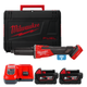 Шлифмашина прямая аккумуляторная бесщеточная MILWAUKEE, M18 FDGROVB-502X (зарядное устройство M12-18 FC, 2 аккумулятора М18 В5 - изображение 1