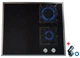 Варочная поверхность комбинированная Luxor Kombi InductionGas 67 Prof GI Boost SS защитная окантовка + металлический уголок для подключения в подарок, черный, нержавеющая сталь, прочие цвета - изображение 1