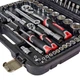 Набір головок торцевих Vitals Master 186168 1/4" 1/2" 94 шт - зображення 2