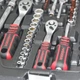Набор инструментов профессиональный Haisser 70232 1/2", 1/4", 3/8" 150 шт - изображение 2