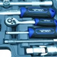 Набор инструментов профессиональный Haisser Black 70253 1/2", 1/4" 82 шт - изображение 3