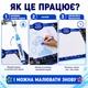 Коврик для рисования водой «Полиция» 100×80 см с машинкой, 3 маркерами, штампами и трафаретами YYD-040 - изображение 6