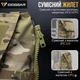 Штурмовая панель рюкзак для зброї IDOGEAR Zip-On Panel, Multicam - изображение 8