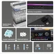 Клавіатура бездротова EPOMAKER TH99 PRO Creamy Jade Switch Black - зображення 9