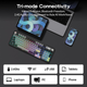 Клавіатура бездротова EPOMAKER TH99 PRO Creamy Jade Switch Black - зображення 10