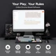 Клавіатура бездротова EPOMAKER TH99 PRO Creamy Jade Switch Black - зображення 13