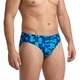Мужские плавки Atlanticbeach 790-1 46 брифы голубой кубики - изображение 1