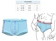 Мужские трусы Roober 69482 2XL брифы хаки однотонные - изображение 3