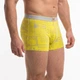 Мужские трусы BaMeiNu BP-0555 XL боксеры желтый буквы - изображение 1