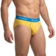 Мужские трусы Roober 69236 XL брифы желтый однотонные - изображение 1
