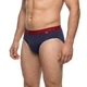 Мужские трусы Roober 69482 2XL брифы серый однотонные - изображение 1