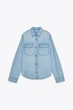 Джинсова сорочка Zara 8197/060 L - изображение 5