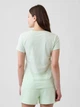 Футболка хлопковая женская GAP 400621363 XS Зеленая (1161374174) - изображение 2