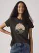 Футболка бавовняна жіноча Levi`s 309746365 XL Чорна (1161298484) - зображення 3