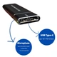 Карман для SSD M.2 NVMe 10 Гбит/с, USB 3.1 Type-C, внешний корпус для жесткого диска 670479 - изображение 5