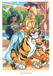 Розмальовки disney за номерами Zagadkowe rysunki антистрес арт терапія велика розмальовка дитяча дісней по цифрам для дітей дівчаток хлопчиків дорослих Rodzinne Portrety Portraits de famille - изображение 5