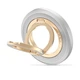Кольцо-держатель Tech-Protect MMR700 Lamano Magnetic Phone Ring Titanium/Gold with MagSafe (5906302353095) - изображение 1