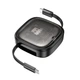 Кабель Hoco U140 All-in-one PD 3A 60W 0.95 m зі змінними наконечниками Black (6942007642064) - зображення 1
