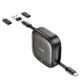 Кабель Hoco U140 All-in-one PD 3A 60W 0.95 m зі змінними наконечниками Black (6942007642064) - зображення 2