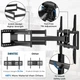 Настенный кронштейн BONTEC CT138 для телевизора 60–110”, до 125 кг, VESA 800×600 - изображение 5