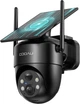 Сонячна Wi-Fi камера відеоспостереження 2K 360° з нічним баченням (модель C5) - зображення 1