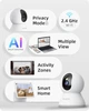 Камера видеонаблюдения Blurams Dome Lite 2 A31 2K Wi-Fi поворотная 360° с микрофоном и ночным видением - изображение 6