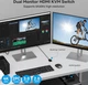 HDMI KVM-переключатель VPfet VP-SW220 USB 3.0/2×2/4K 60 Hz - изображение 4