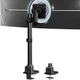 Кронштейн для монитора 24–57” Putilsen Mount FPM80-C01X-L-1, настольный держатель VESA 75/100, до 27 кг, поворотный - изображение 1
