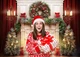 Новогодняя фотозона-фон AIIKES 7x5FT Christmas Firellace (модель XY206) - изображение 3