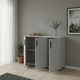Комод Doros Торн Серый 3 ДСП 135х51,6х80 (41510171) - изображение 2