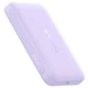 Павербанк Baseus 10000 mAh 22.5W Павербанк Baseus EnerFill FM11 Ultra-Mini с быстрой и беспроводной зарядкой Qi, Портативный внешний аккумулятор, порт Type-C, LED-индикатор Фиолетовый - изображение 1
