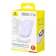 Павербанк Baseus 10000 mAh 22.5W Павербанк Baseus EnerFill FM11 Ultra-Mini с быстрой и беспроводной зарядкой Qi, Портативный внешний аккумулятор, порт Type-C, LED-индикатор Фиолетовый - изображение 13