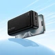 Павербанк Hoco 30000mAh 22.5W Павербанк Hoco J159B Essence зі швидкою зарядкою, Портативний зовнішній акумулятор, порти 2USB/1Type-C, LED-індикатор Чорний - зображення 6