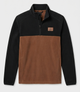 Чоловіча флісова кофта action (polar fleece sweater), чорний з коричневим, розмір m - изображение 3