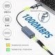 Сетевой адаптер 2 в 1 USB-A + Type-C на RJ45 Gigabit Ethernet Stone переходник (ST-NC2507G) - изображение 5