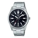 Мужские часы Casio MTP-VD02D-1E черные 50 м - изображение 1