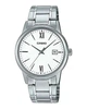 Чоловічий годинник Casio MTP-V002D-7B3 білий 30 м - зображення 1