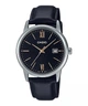 Мужские часы Casio MTP-V002L-1B3 черные 30 м - изображение 1