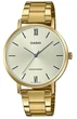 Женские часы Casio LTP-VT01G-9B золотистые 30 м - изображение 1