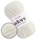 Пряжа акриловая YarnArt Adore (ЯрнАрт Адор) №357 Сливочный - антипиллинг, 100 г / 280 м, для одежды, пледов, игрушек, вязания спицами и крючком - изображение 1