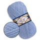 Alize Angora Real 40, Голубой №40 - тонкая полушерстяная пряжа 100 г / 430 м, 40% шерсть / 60% акрил, для шапок, снудов, кардиганов - изображение 1