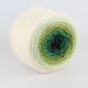 YarnArt Flowers Alpaca, №401 – полушерстяная пряжа 250 г / 940 м, альпака с акрилом, градиентное секционное окрашивание для палантинов, кардиганов - изображение 2