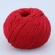 Пряжа Gazzal XL Baby Cotton, Красный №3439, нить 50г/105м Газзал Беби Коттон ХЛ вязание, полухлопок для спиц и крючка - изображение 3