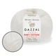 Пряжа Gazzal XL Baby Cotton, Белый №3410, нить 50г/105м Газзал Беби Коттон ХЛ вязание, полухлопок для спиц и крючка - изображение 1