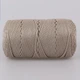Шнур для макраме Popyarn Macrame XL, Пісок №706, 250 г / 125 м, 100% поліпропілен - для в'язання сумок, килимків, кошиків, панно, декору - зображення 2