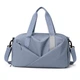 Спортивная сумка Lesko 604 Smoke Blue для отдыха и занятий спортом с отделом для обуви водонепроницаемая - изображение 2