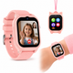 Смарт часы детские умные для детей smart watch смартвотч с gps трекером видео камерой и видеозвонком 2 сменных корпуса в комплекте розовый - изображение 9