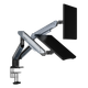Настільне кріплення для двох моніторів Anda Seat Stealth PRO II Duo 17’’-42’’ Titanium (AD-W-A9-2S-BT) - изображение 7