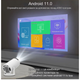 Проектор мультимедийный Android 11 HD 1280x720P с Wi-Fi 6 Bluetooth 5.0 портативный для домашнего кинотеатра (518392) - изображение 2